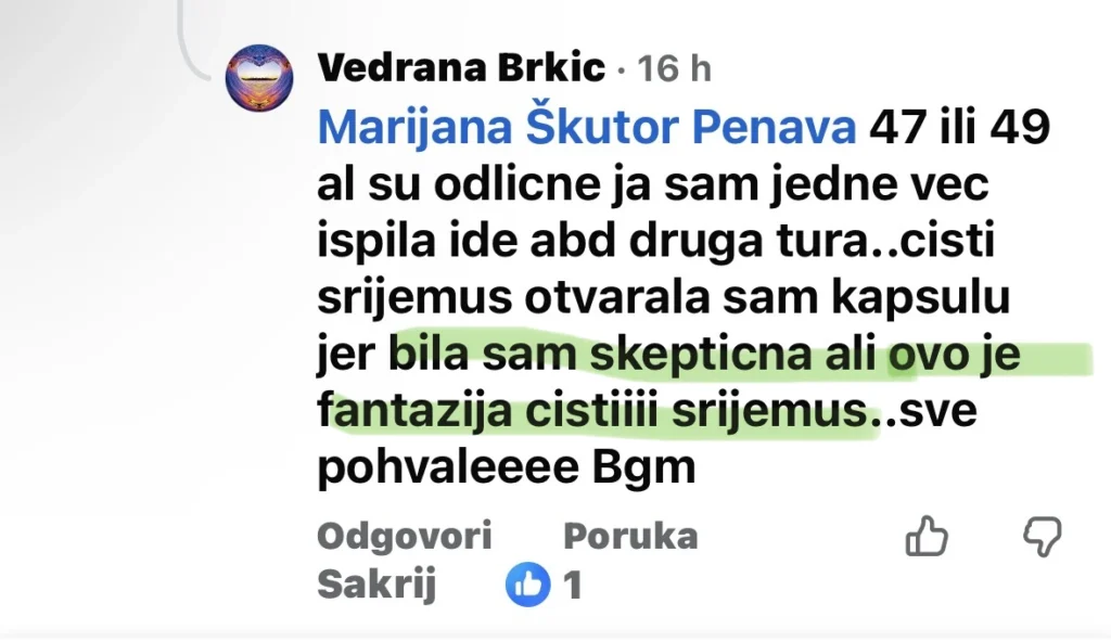WhatsApp ili Instagram poruka korisnika