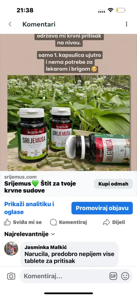 WhatsApp ili Instagram poruka korisnika