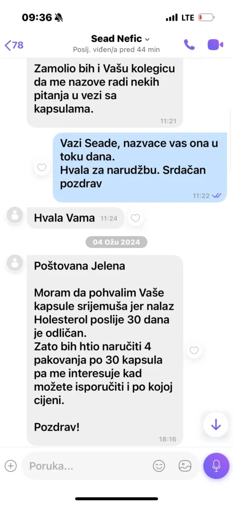 WhatsApp ili Instagram poruka korisnika