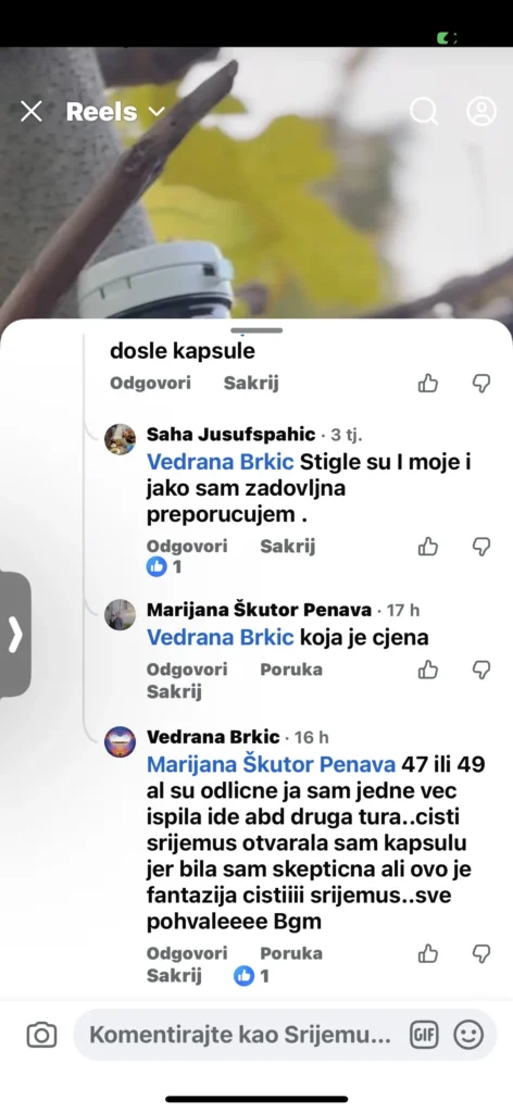 WhatsApp ili Instagram poruka korisnika