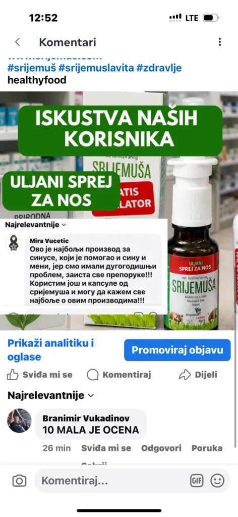 WhatsApp ili Instagram poruka korisnika