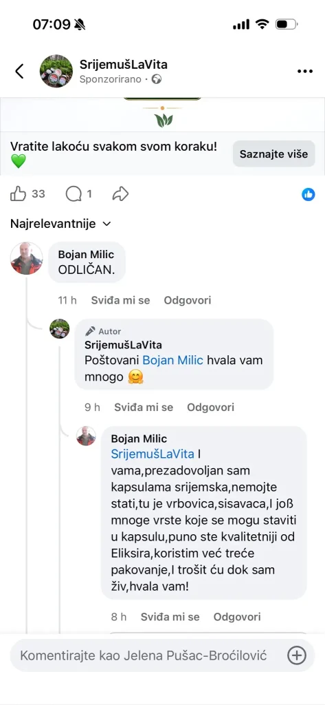 WhatsApp ili Instagram poruka korisnika