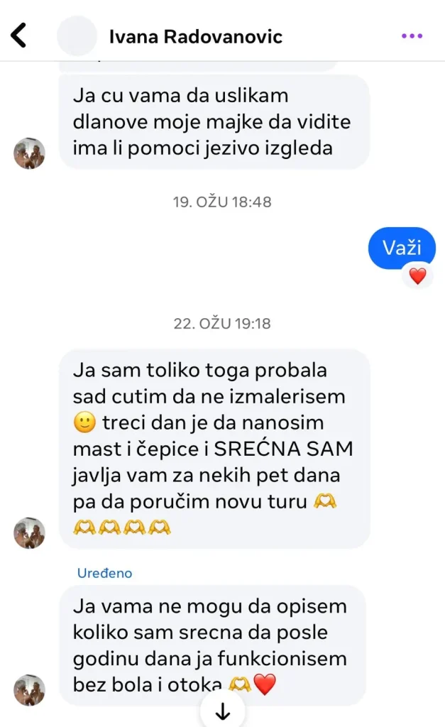 WhatsApp ili Instagram poruka korisnika
