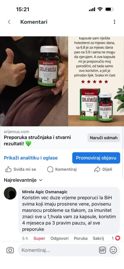 WhatsApp ili Instagram poruka korisnika