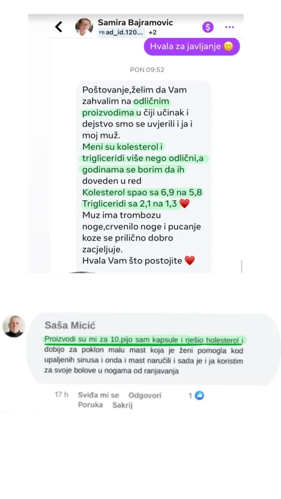 WhatsApp ili Instagram poruka korisnika